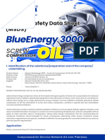 MSDS - Blue Energy 3000 Sakoon Oil