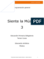 Siente La Música 3 LOMCE Contenido Extra Programación General Castilla La Mancha