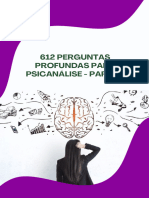 612 Perguntas para Psicanalise - Parte 2