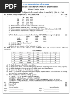 Aissce Xii Ip 065 Practicals QP 3