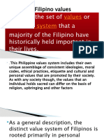 Filipino Values