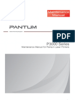 Pantum P3000 Series Maintain Manual - EN