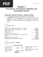 Answers - Chapter 4 - Provisions, Contingent Liab. & Contingent Assets