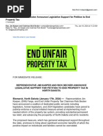 Anti-Property Tax Press Release