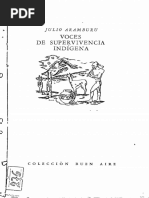 Voces de Supervivencia Indigena Julio Aramburu 1944