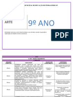 Habilidades Essenciais - Arte 9º Ano