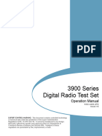 3900 Series Digital Radio Test Set: Operation Manual