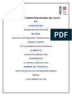 Actividad 2. Investigacion de Los Contenedores Aéreos