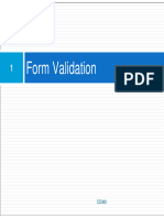 Form Validation Check