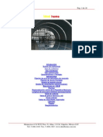 Arcotecho Datos Tecnicos