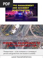 Cdi 4 Traffic Management and Accident Investigation