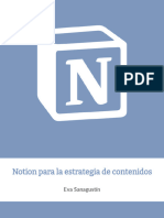 Manual de Notion para La Estrategia de Contenidos - Ene22