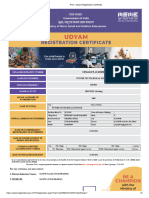 Print - Udyam Registration Certificate