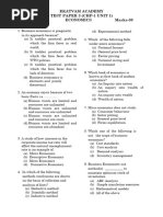 Chapter 1 Unit 1test 1 Questions