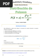 Distribucion de Poisson 2021