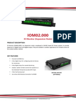 Data Sheet For IOM02.000 Expansion Node Rev00