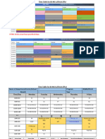 Time Table Spring 2024