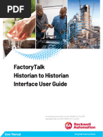 Factorytalk Historian To Historian Interface User Guide