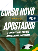 CURSO NOVO APOSTADOR - Guia Completo Do Apostador Iniciante