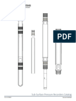 Sub-Surface Pressure Recorders Catalog 10023590 21 JUL 2023