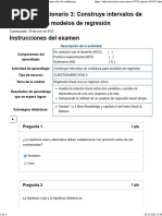 Econometria Basica Examen (AAB01) Cuestionario 3 Construye Intervalos de Confianza para Modelos de Regresión