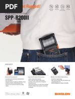 Brochure Bixolon Spp-R200ii