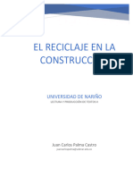 El Reciclaje en La Construcción