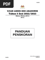 Panduan Penskoran: Tahun 5 Sesi 2022/2023