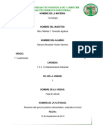 1 E° Ind-Nuñez Ramirez Manuel Alexander - Resumen de Los Vídeos de Excel