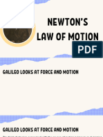 Newton'S Law of Motion