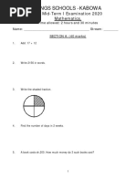 Maths p.3 Set2 25th May