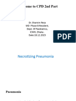 Shamim Reza CPD Pneumonea Near Final