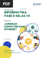 Modul Ajar Informatika - Modul Ajar Informatika Bab 5 Jaringan Komputer Dan Internet - Fase D