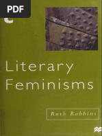 Literary Feminisms (Ruth Robbins)