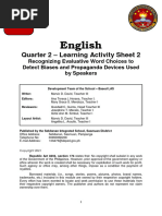 LAS - English 6 Q2