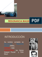 Resonancia Magnética