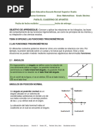 TEMA y Actividades G10P02A02 Las Funciones Trigonométricas2023