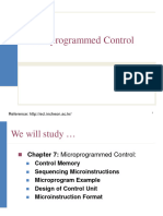 04 Chap 07 Microprogrammed Control