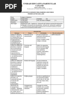 Plan de Refuerzo Academico para Examenes Supletorios