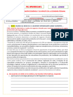 Ficha de Trabajo 7 - La Integración Económica - Unidad 5