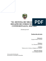 El Sistema de Millet y El Desafío de Otros Modelos Confesionales, 1856-1865