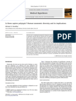 Is Homo Sapiens Polytypic Human Taxonomic Diversity and Its Implications Woodley 2009