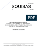 Etnoarqueologia Quilombola - Gil Passos de Mattos