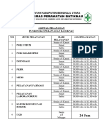 Jenis Pelayanan