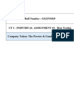 GS23NS025 - CF 2 - Individual Assignment 3