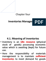 Chapter 4 Inventory MGT