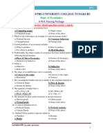 Economics Passing Package 2023-24