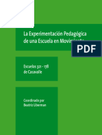 La Experimentación Pedagógica de Una Escuela en Movimiento-Casavalle