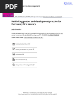 Rethinking Gender and Development Practice For The Twenty-First Century