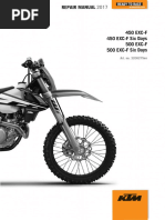 2017 KTM 450-500 Exc-F